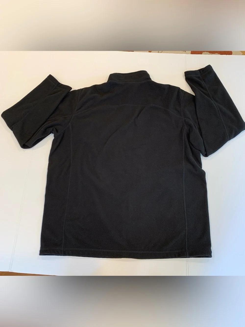The North Face Men’s XXL Black Lightweight Full-Zip Stand Collar Fleece Jacket